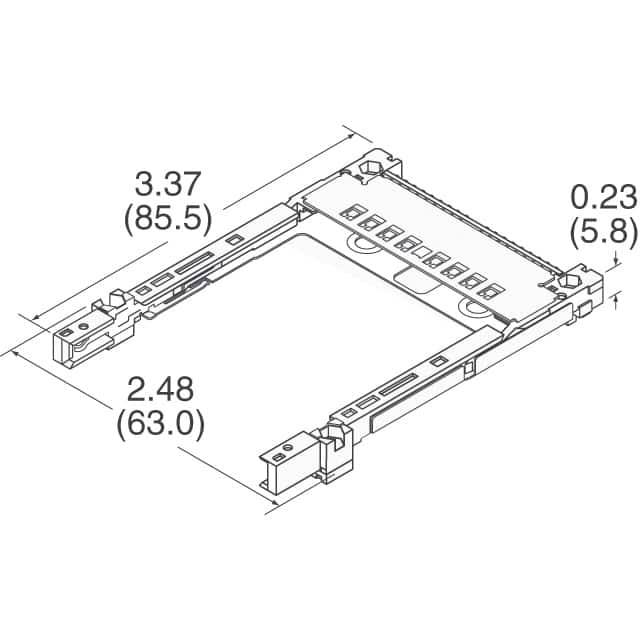 72305-020LF Amphenol ICC (FCI)  PC Card Sockets